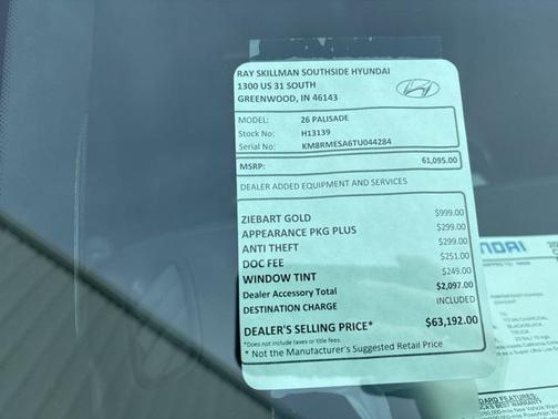 2026 Hyundai Palisade Hybrid Calligraphy