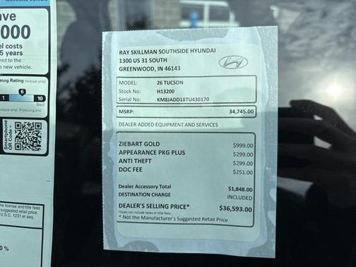 2026 Hyundai TUCSON Hybrid Blue SE