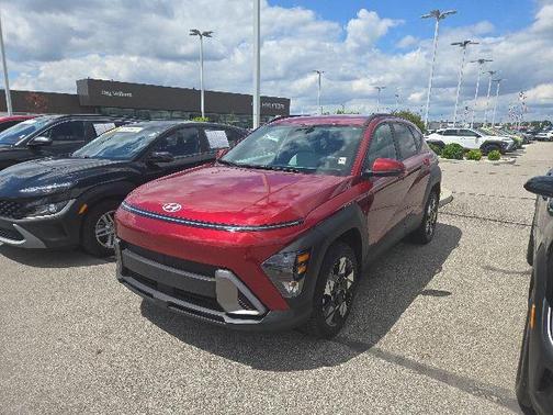 Ultimate Red Metallic 2024 Hyundai KONA SEL