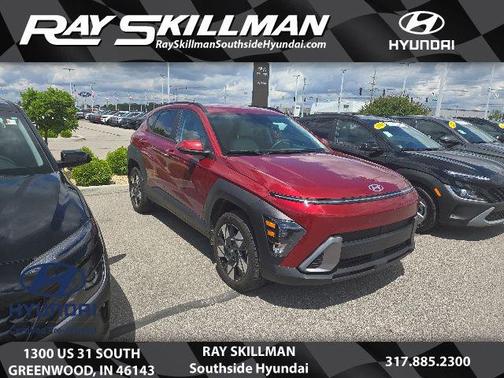 Ultimate Red Metallic 2024 Hyundai KONA SEL