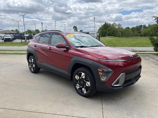 Ultimate Red Metallic 2024 Hyundai KONA SEL