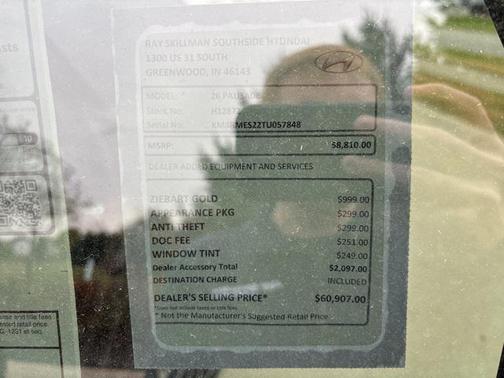 2026 Hyundai PALISADE Calligraphy