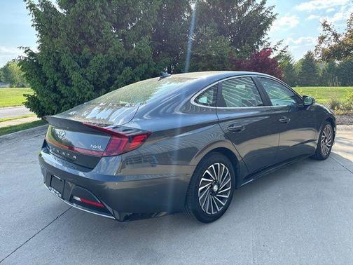 Portofino Gray 2023 Hyundai SONATA Hybrid SE