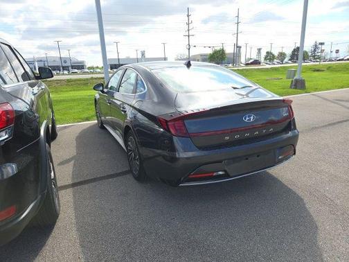 Portofino Gray 2023 Hyundai SONATA Hybrid SE