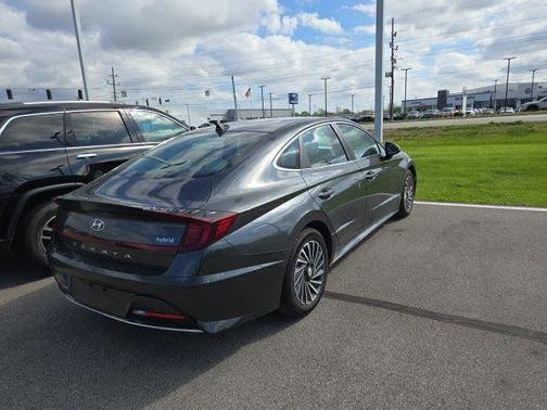 Portofino Gray 2023 Hyundai SONATA Hybrid SE