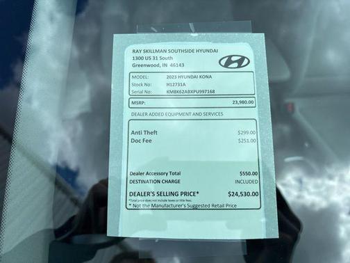 Abyss Black Pearl 2023 Hyundai KONA SEL