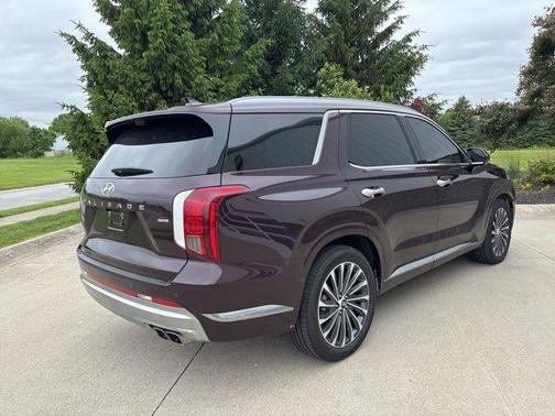 Sierra Burgundy 2024 Hyundai PALISADE Calligraphy