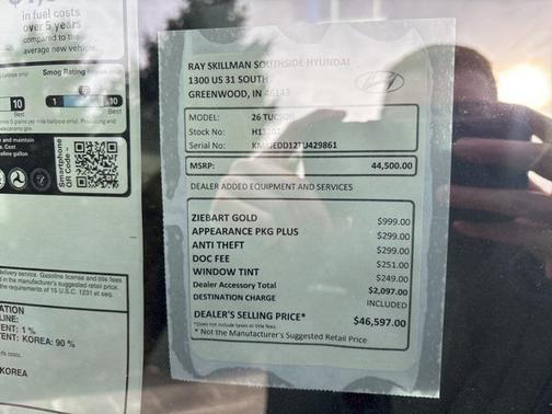 2026 Hyundai TUCSON Hybrid Limited