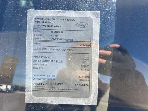 2026 Hyundai SANTA FE SEL 2.4