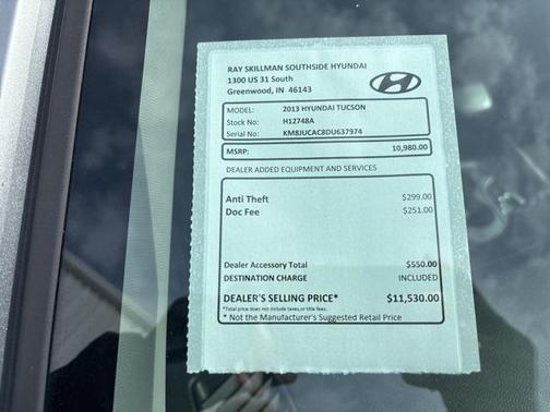 2013 Hyundai TUCSON Limited