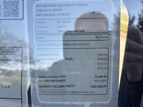2026 Hyundai TUCSON SEL Convenience