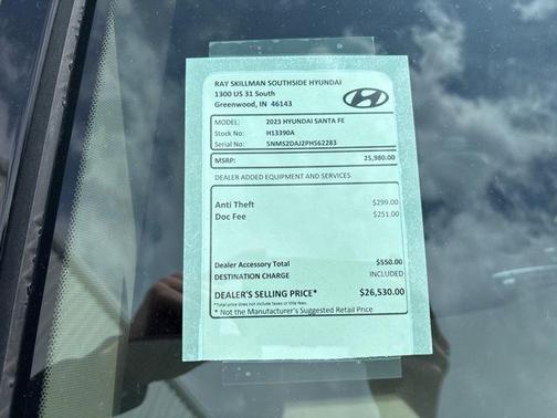 2023 Hyundai SANTA FE SEL 2.4