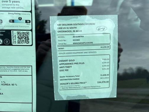 2026 Hyundai ELANTRA HEV Limited