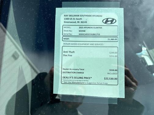 2025 Hyundai ELANTRA SEL