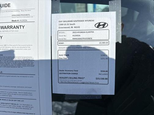 2023 Hyundai ELANTRA SEL