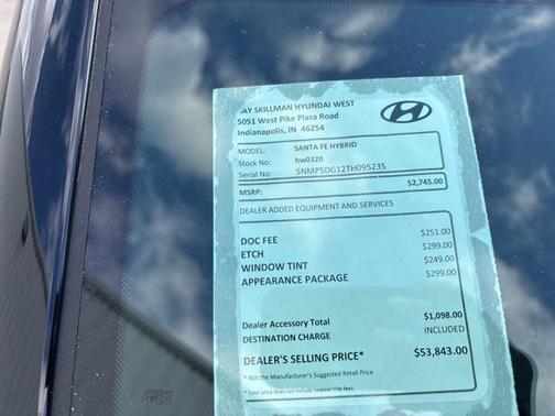 2026 Hyundai SANTA FE HEV Calligraphy