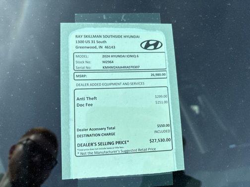 Onyx Black 2024 Hyundai IONIQ 6 SE