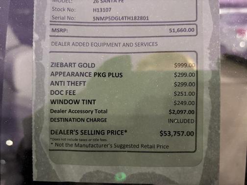 2026 Hyundai SANTA FE Calligraphy