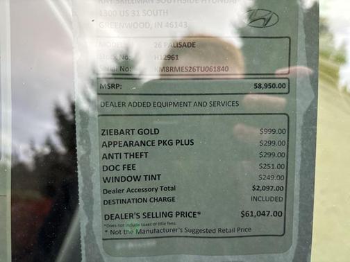 2026 Hyundai PALISADE Calligraphy