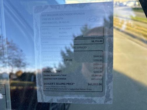 2026 Hyundai PALISADE Calligraphy