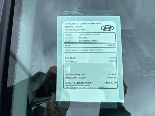 2016 Hyundai SONATA Sport