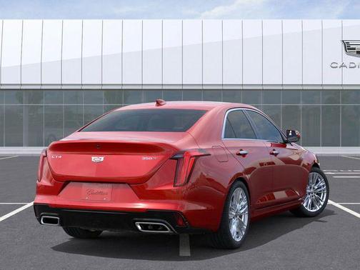 Radiant Red Tintcoat 2026 Cadillac CT4 Premium Luxury RWD