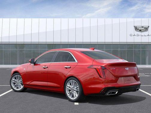 Radiant Red Tintcoat 2026 Cadillac CT4 Premium Luxury RWD