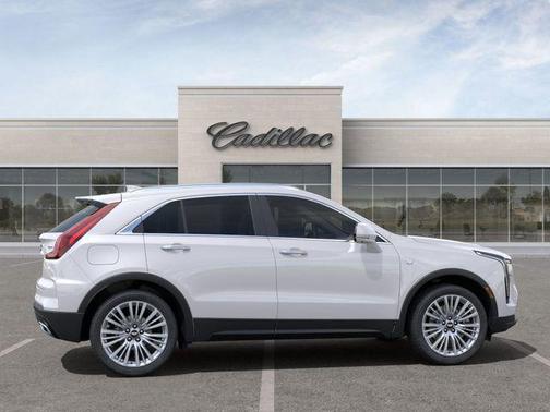 Crystal White Tricoat 2024 Cadillac XT4 Premium Luxury