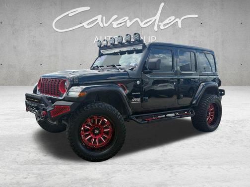 Black Clearcoat 2024 Jeep Wrangler 4-Door Sahara 4x4