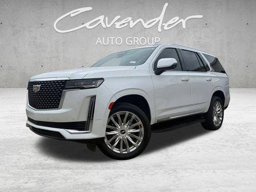 Crystal White Tricoat 2023 Cadillac Escalade Premium Luxury