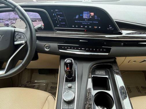 Crystal White Tricoat 2023 Cadillac Escalade Premium Luxury