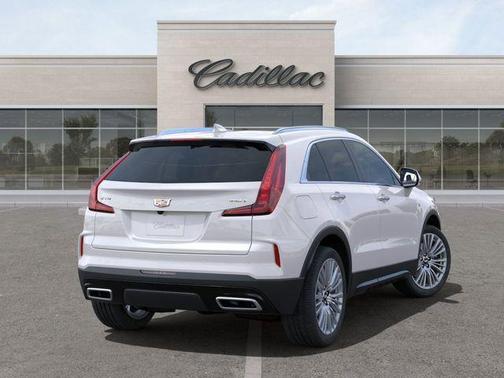 Crystal White Tricoat 2024 Cadillac XT4 Premium Luxury