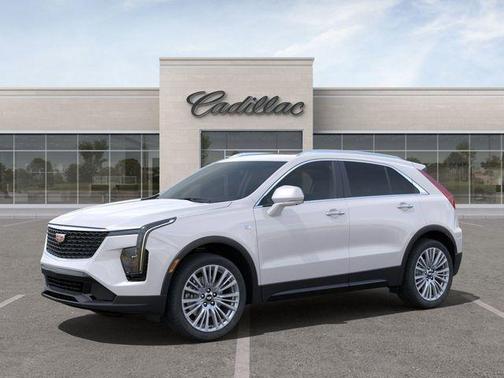 Crystal White Tricoat 2024 Cadillac XT4 Premium Luxury