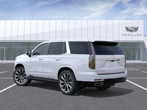 Vibrant White Tricoat 2026 Cadillac Escalade Luxury