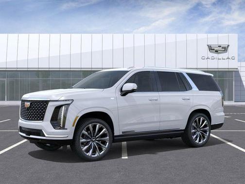 Vibrant White Tricoat 2026 Cadillac Escalade Luxury