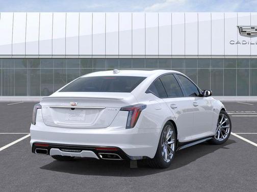 Vibrant White Tricoat 2026 Cadillac CT5 Sport