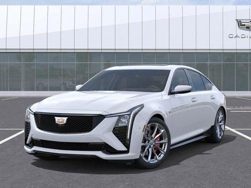 Vibrant White Tricoat 2026 Cadillac CT5 Sport