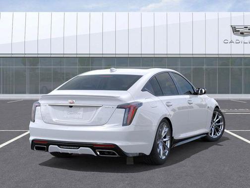 Vibrant White Tricoat 2026 Cadillac CT5 Sport