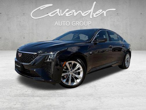Black 2025 Cadillac CT5 Premium Luxury