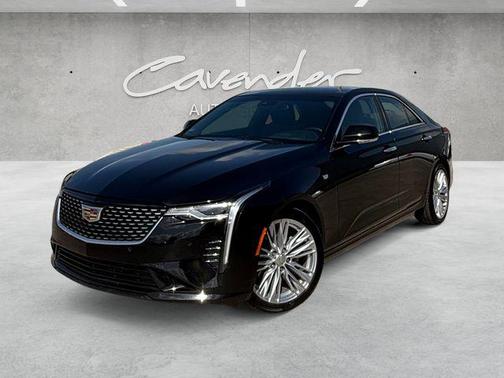 Black 2026 Cadillac CT4 Premium Luxury RWD