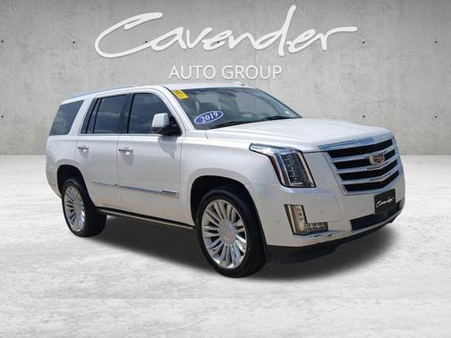 Crystal White Tricoat 2019 Cadillac Escalade Premium Luxury
