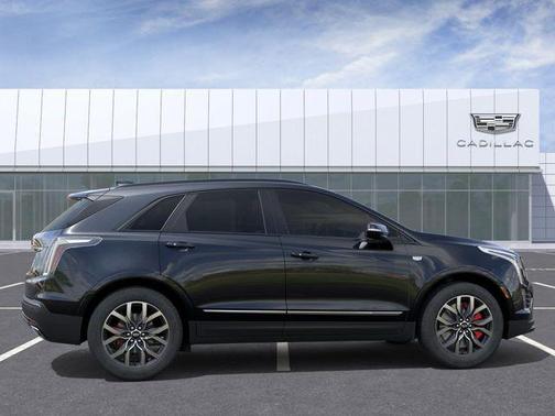 Stellar Black Metallic 2025 Cadillac XT5 Sport