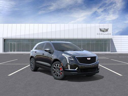 Stellar Black Metallic 2025 Cadillac XT5 Sport