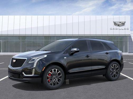 Stellar Black Metallic 2025 Cadillac XT5 Sport