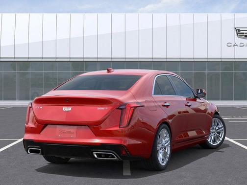 Radiant Red Tintcoat 2026 Cadillac CT4 Premium Luxury RWD