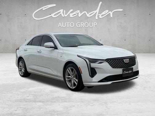 Summit White 2024 Cadillac CT4 Luxury