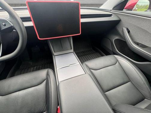 Ultra Red 2025 Tesla Model 3 Long Range