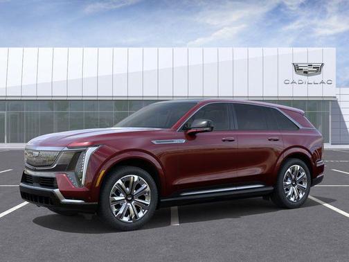 Black Cherry Tintcoat 2025 Cadillac Escalade IQ Luxury 1