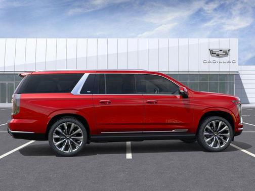 Radiant Red Tintcoat 2026 Cadillac Escalade ESV Platinum