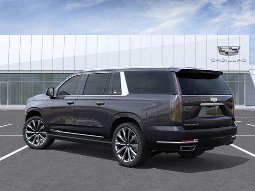 Galactic Gray Metallic 2026 Cadillac Escalade ESV Luxury